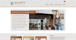 Desktop Screenshot of elliottins.com